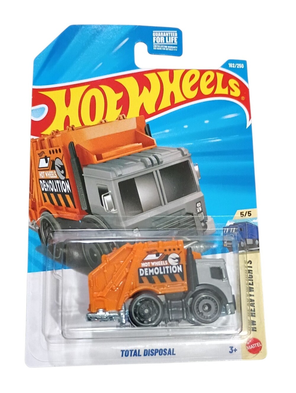 Hot Wheels Total Disposal Treasure Hunt & 2 Mailed It Trucks Lot 3pcs